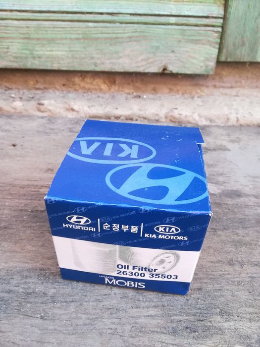 Фільтр масляний Kia 6107 Mann kia picanto. I 10