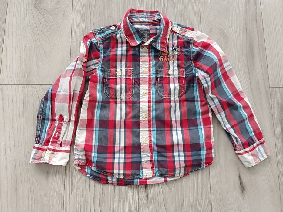 Koszula chłopięca H&M 116 w kratę