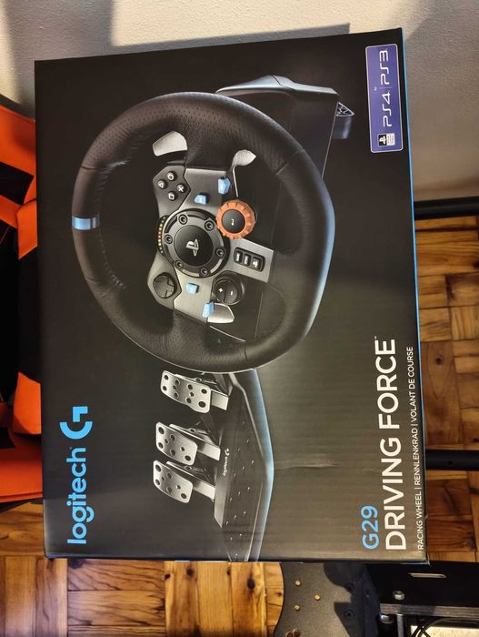 Volante Logitech G29 + Manete Mudanças + Cockpit (Vendo Separado ou Conjunto Completo)