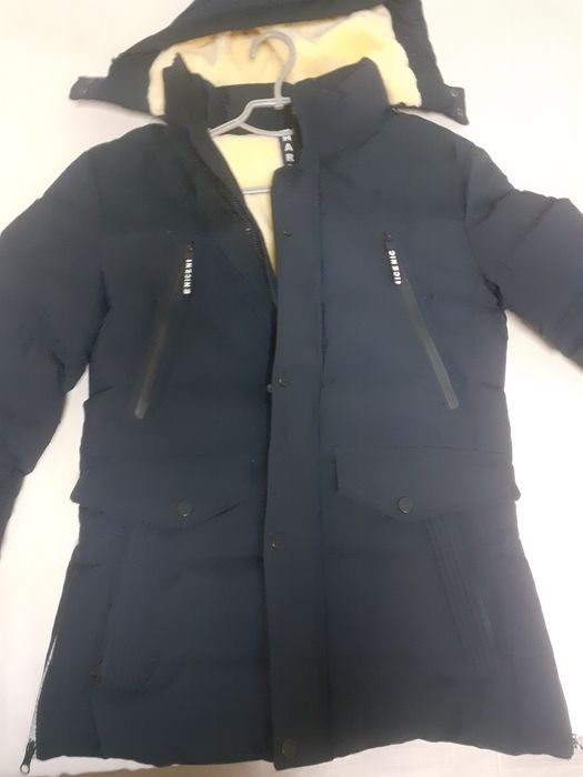 Зимова нова курточка на підлітка 140-146 см.