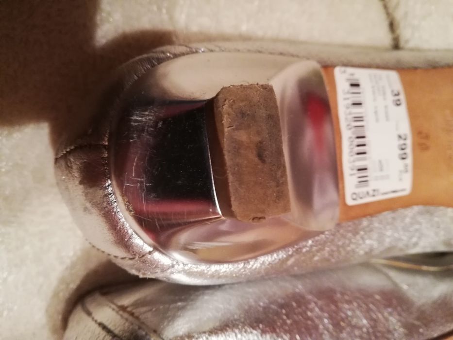 Buty damskie, rozm 39, Quazi, srebrne