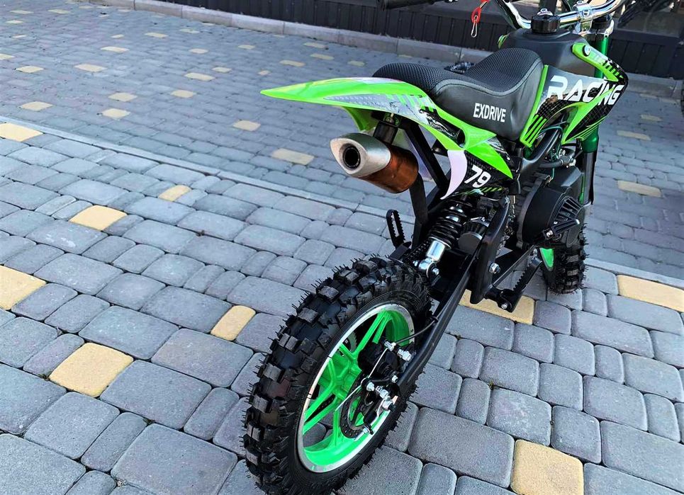 Детский новый бензиновый питбайк 50 кубовый EXdrive