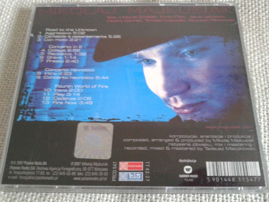 Mikołaj Majkusiak - Road To The Unknown  CD