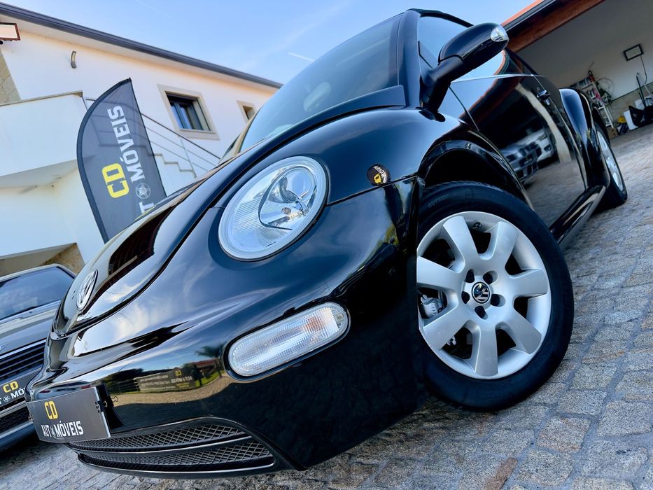 VW New Beetle Cabriolet 1.4 Top Couro