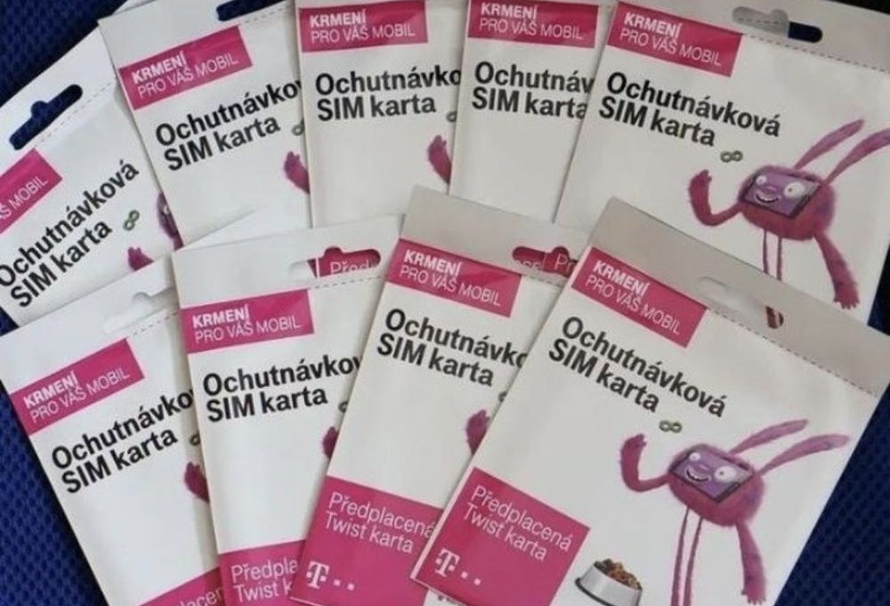 Czeskie karty sim I z innych Regionów Aninimowe
