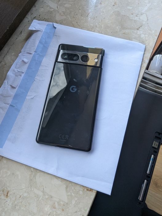 Google Pixel 7 Pro - 128GB Czarny , Stan Idealny
