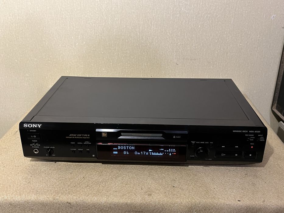 Японская минидисковая дека 90-х SONY MDS-JE530