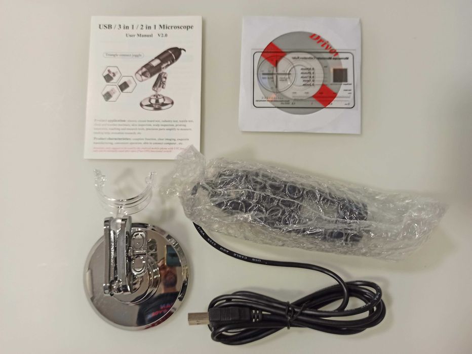 Portable USB Digital Microscope with LED64586227874434122