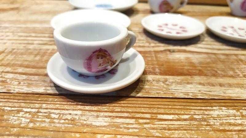 Детская керамическая посуда для кукол