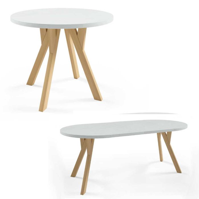 Okrągły stół ORIO rozkładany do 200 cm! Okazja!