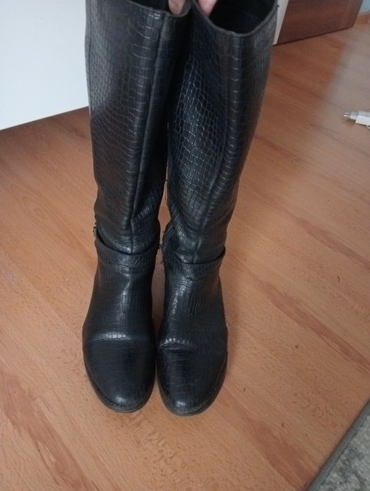 Kozaki Venezia r. 40, buty skóra