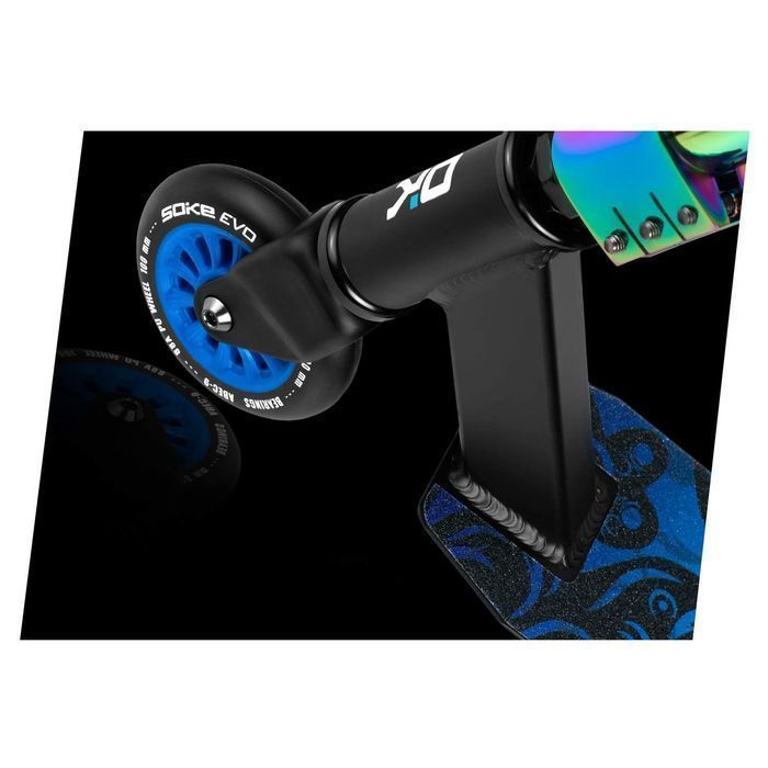 Hulajnoga wyczynowa, SOKE EVO, street black rainbow