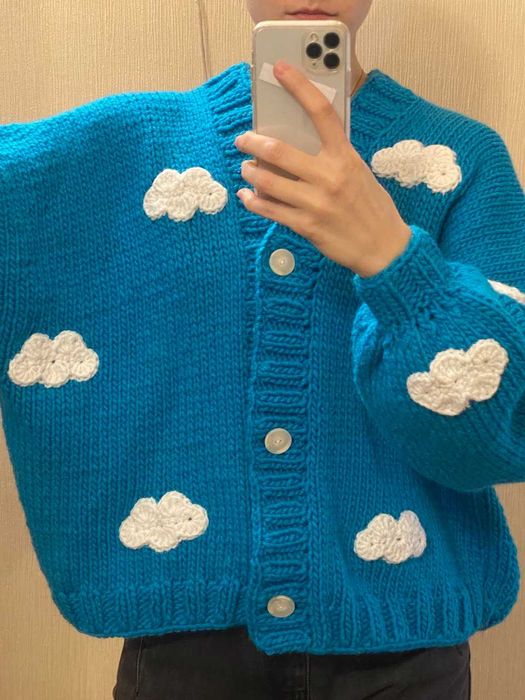 В'язаний кардиган | Ручна робота