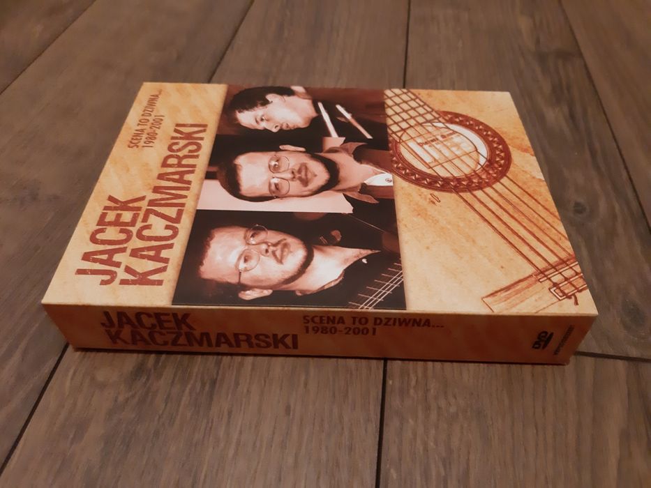 Jacek Kaczmarski Scena to dziwna 1980/2001. 5x DVD. Nowe.