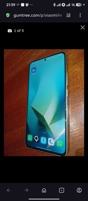 Redmi Note 13 256GB / 8GB RAM – Mint Green