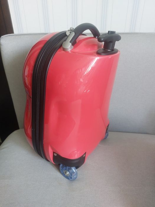 Walizka i plecak Wittchen komplet biedronka dla dzieci