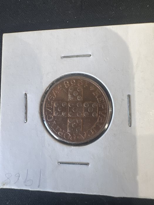 Moeda de xx centavos de 1968 bela