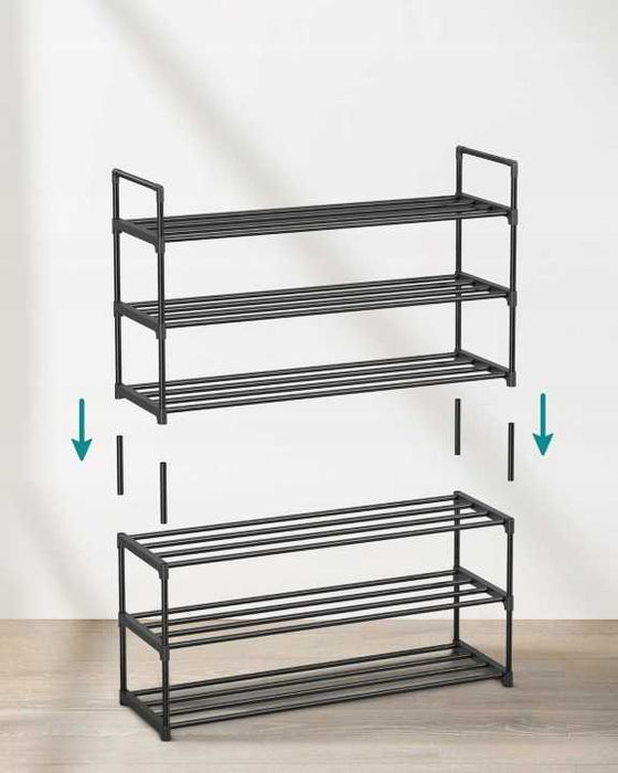 Szafka Regał Na Buty 3 Poziomy Stojak Organizer 92 cm NOWY MOCNY!