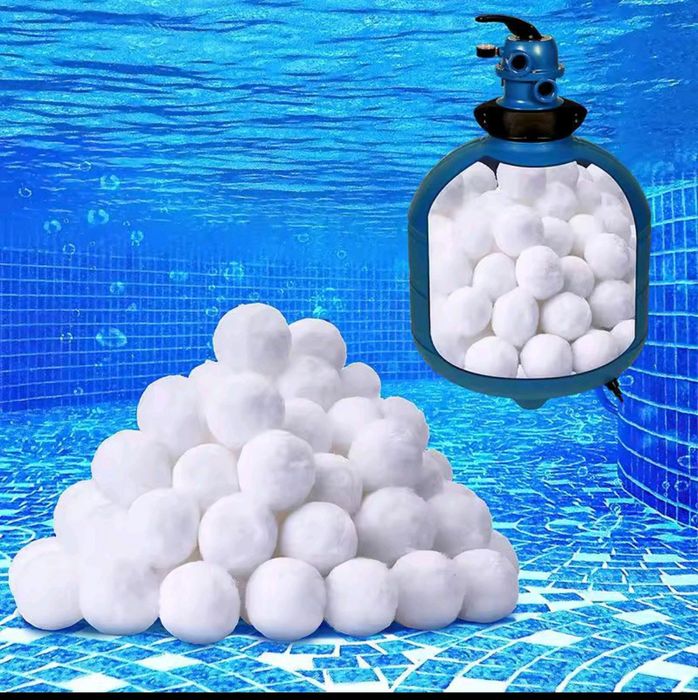 1300g bolas de filtro/limpeza