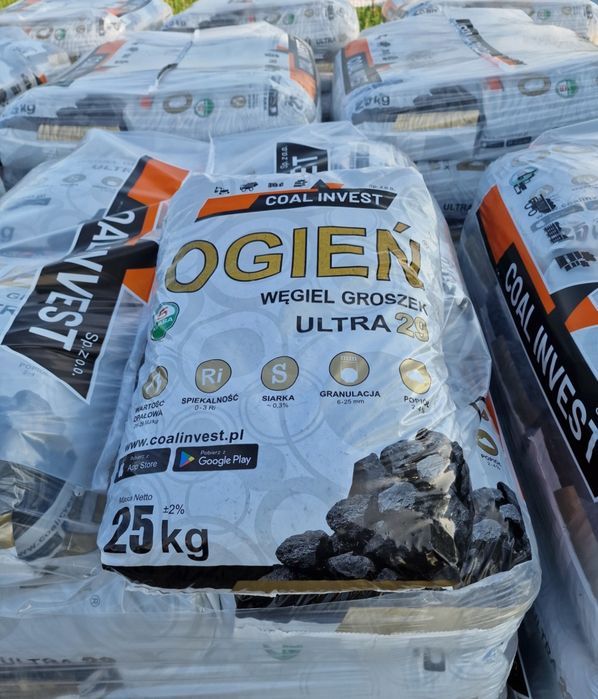 Węgiel groszek Ogień ULTRA 29MJ PROMOCJA