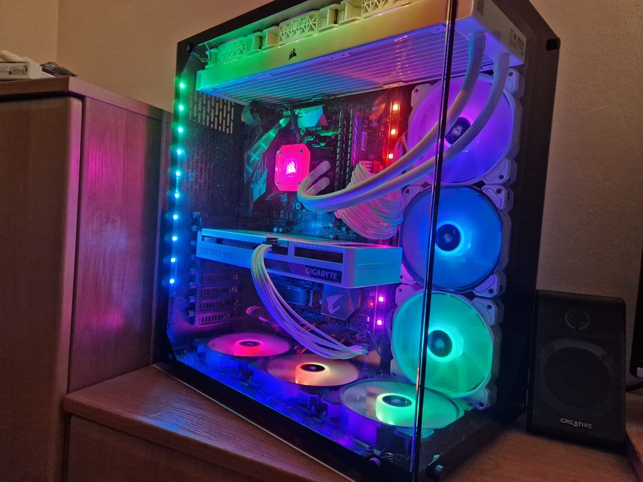 Wentylatory Corsair iCUE SP120 RGB ELITE Performance 120 mm PWM 6 SZT.