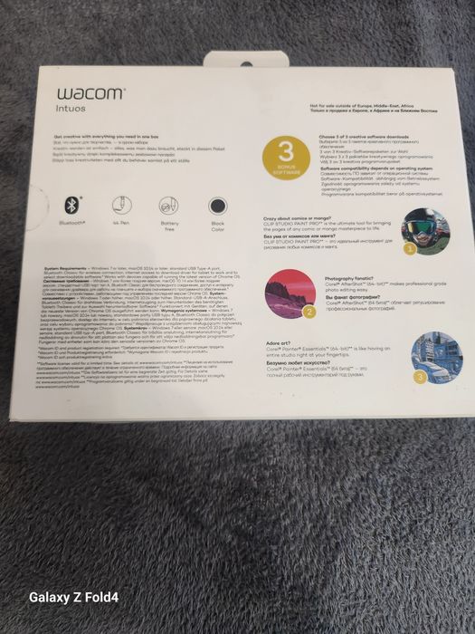 Wacom intuos S tablet graficzny