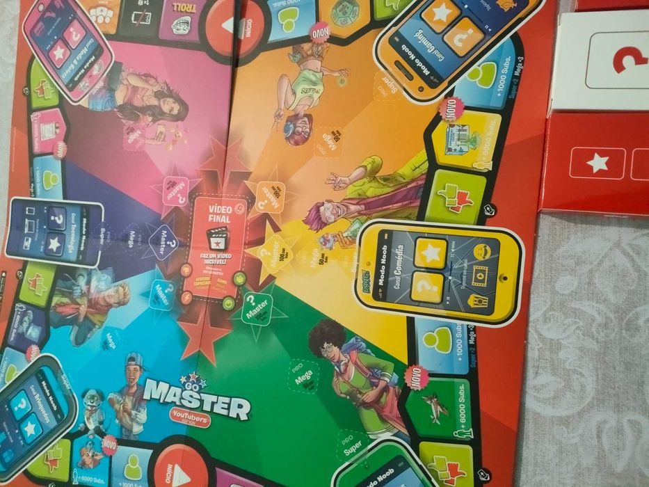 Jogo Tabuleiro - Go Master YouTubers Edition
