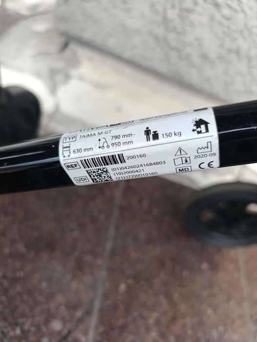 Ходунки ролер ролятор алюміній складні