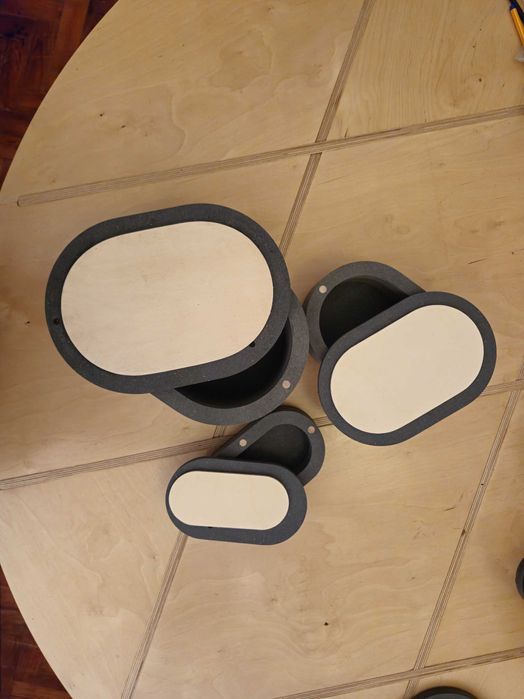 Caixa matriosca em valchromat