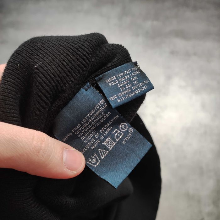 MĘSKA Elegancka PREMIUM Kamizelka Sweter Polo Ralph Lauren Bawełna