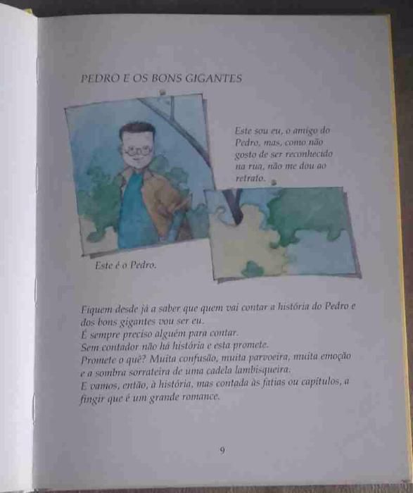 Livro Infantil "Pedro e os bons gigantes"