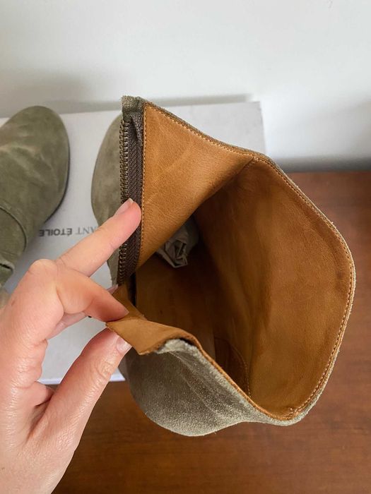 Isabel Marant Dicker Botki Taupe rozmiar 37