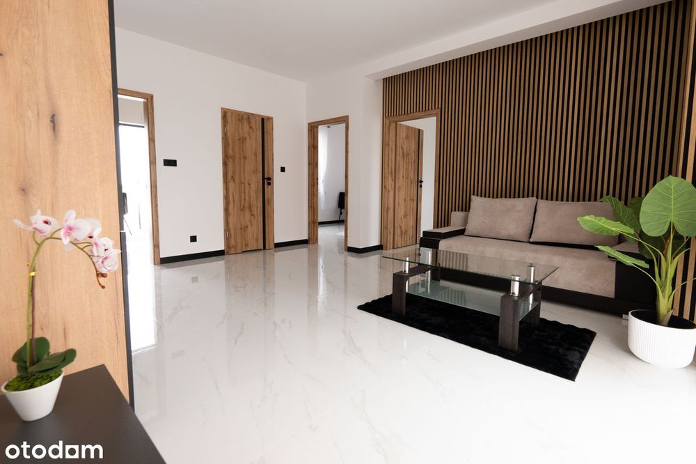 Nowe wykończone Mieszkanie 3-pokojowe na parterze, 50m²