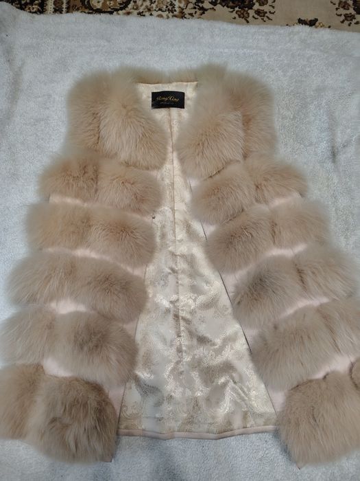 Желетка з хутра песця