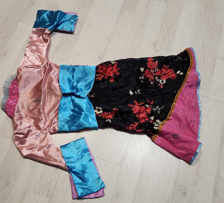 strój japonki japonka kimono chinka przebranie nr 617