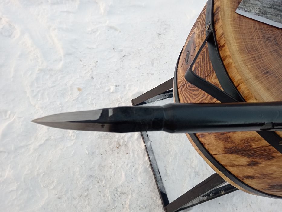 Зимняя рыбалка пешня плешня кованая