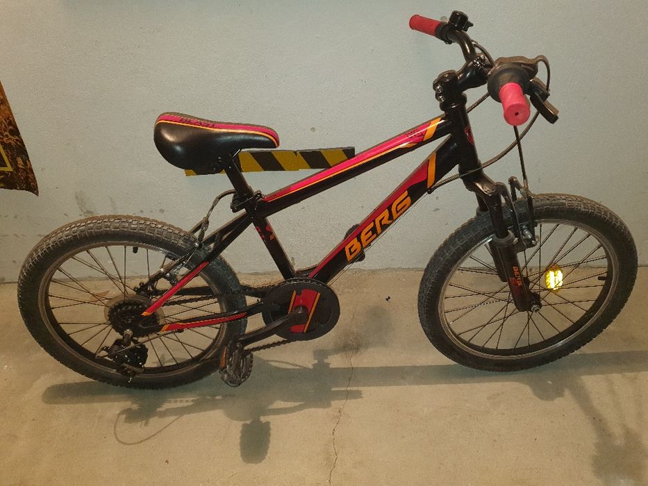 Bicicleta crianca 6-9 anos 20'' Berg Blast 205 BK