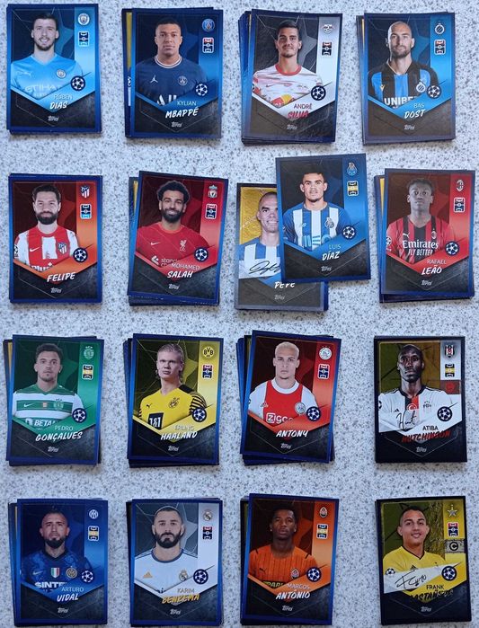 Champions League 2021 /22  Coleção completa