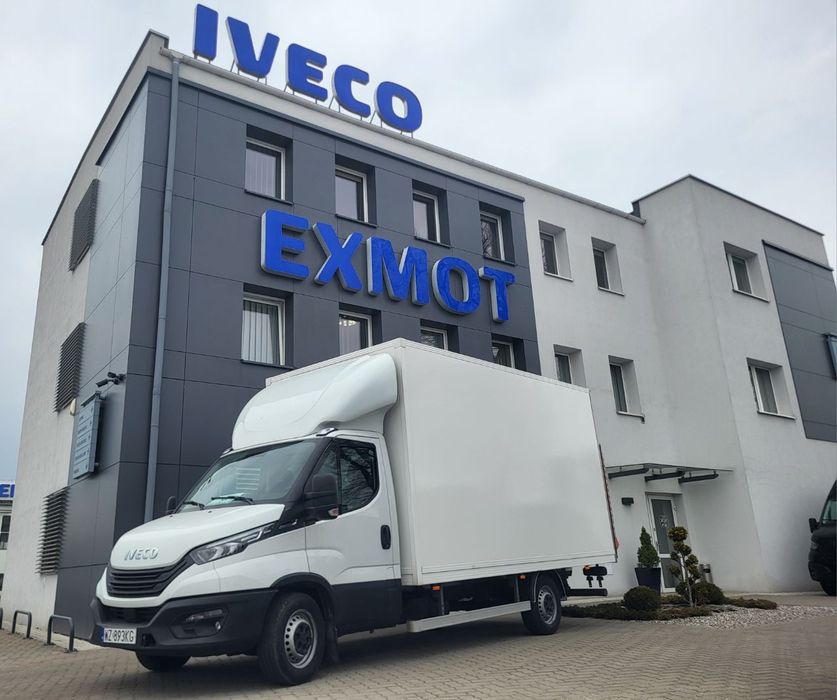 Iveco 35S18 Kontener 9 palet + Winda 750Kg  Salon Polska , 1 Właścicel