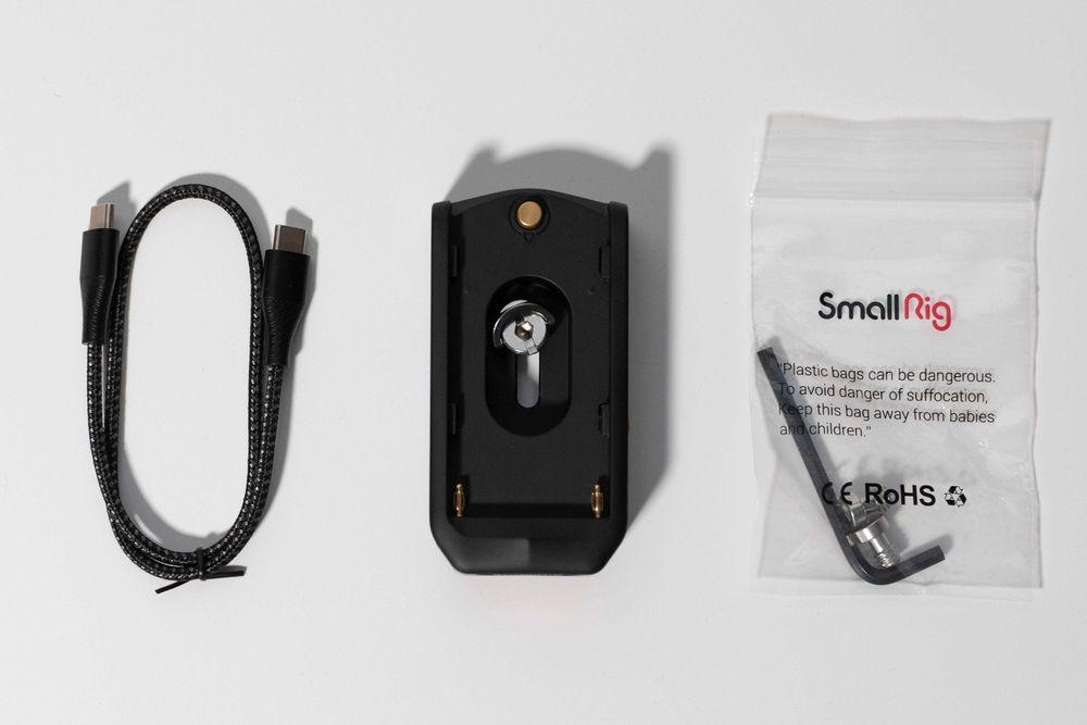 Smallrig NP-F Plate 3168 | Адаптер живлення 7 12 В USB-C