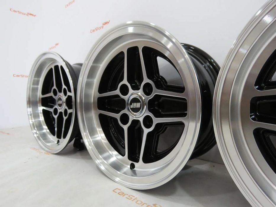 Jantes JBW RS4 Ford 13'' 7j  et 6 4x108 Pretas