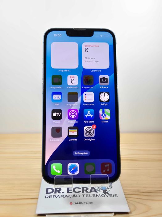 iphone 14 Azul Claro 128GB + 100% Bateria + 1 Ano de Garantia