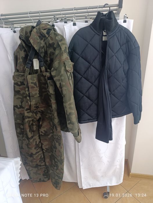 Komplet zimowy moro wojskowe gore tex L