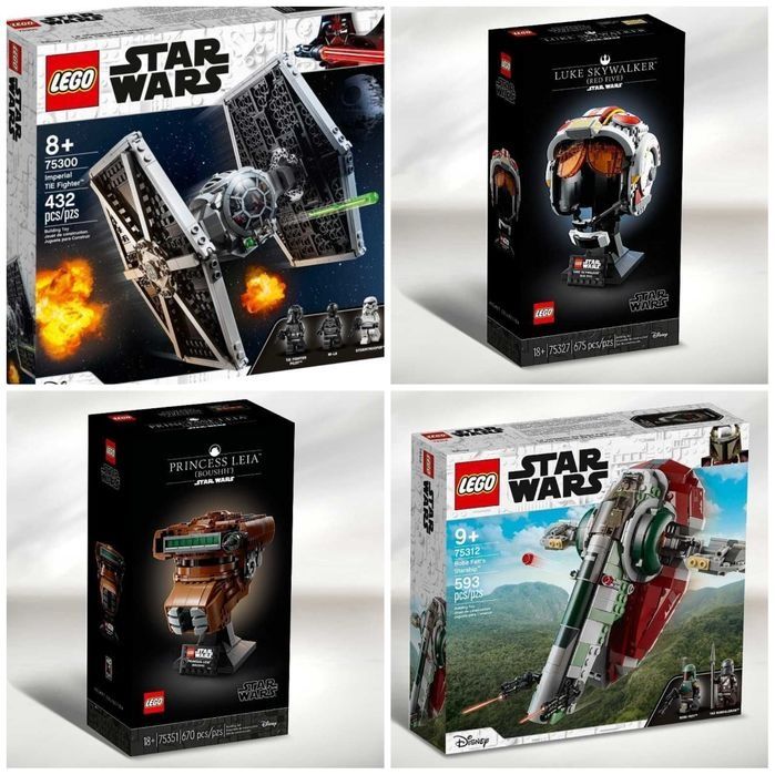 НОВИЙ конструктор LEGO Star Wars імперський винищувач TIE 75300 лего