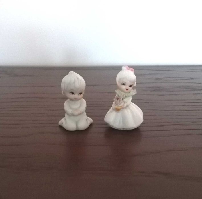 Peças decorativas miniaturas vintage