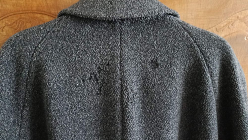 Пальто мужское темно-серое