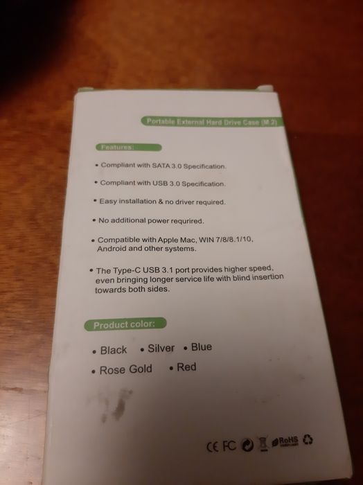 Зовнішній накопичувач 1 Tb Type-C