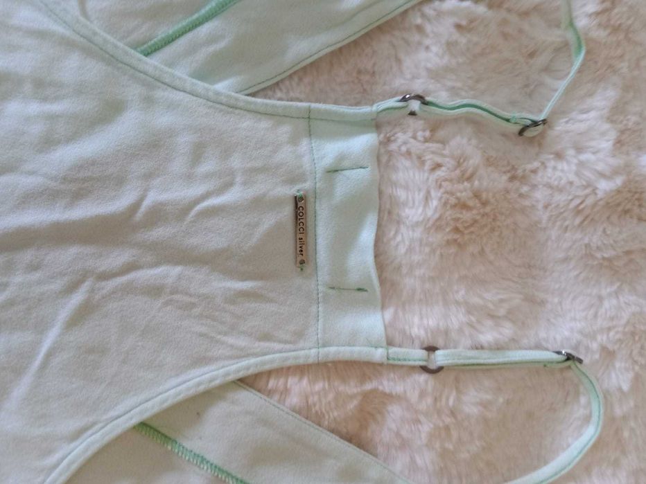 Bata verde claro, turquesa Colcci silver, S-M