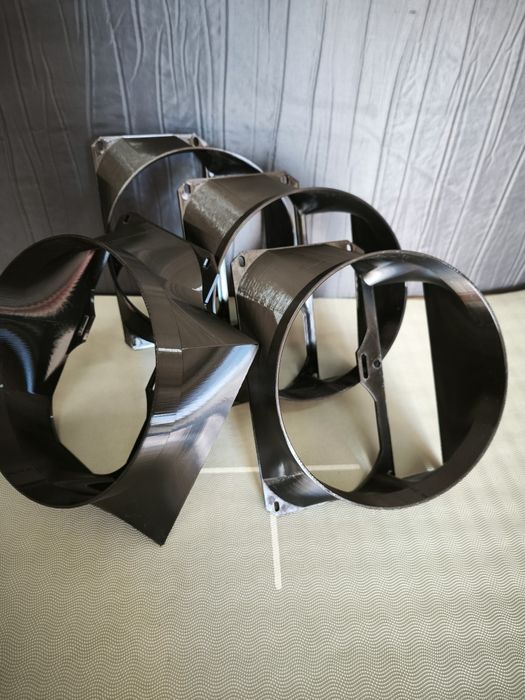 Adaptador saída 200mm Antminer S19k Pro