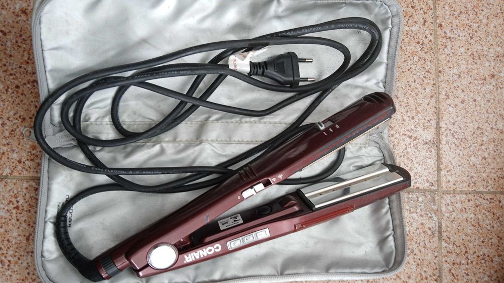 Prancha Modeladora Conair Nano Silver (Polishop)